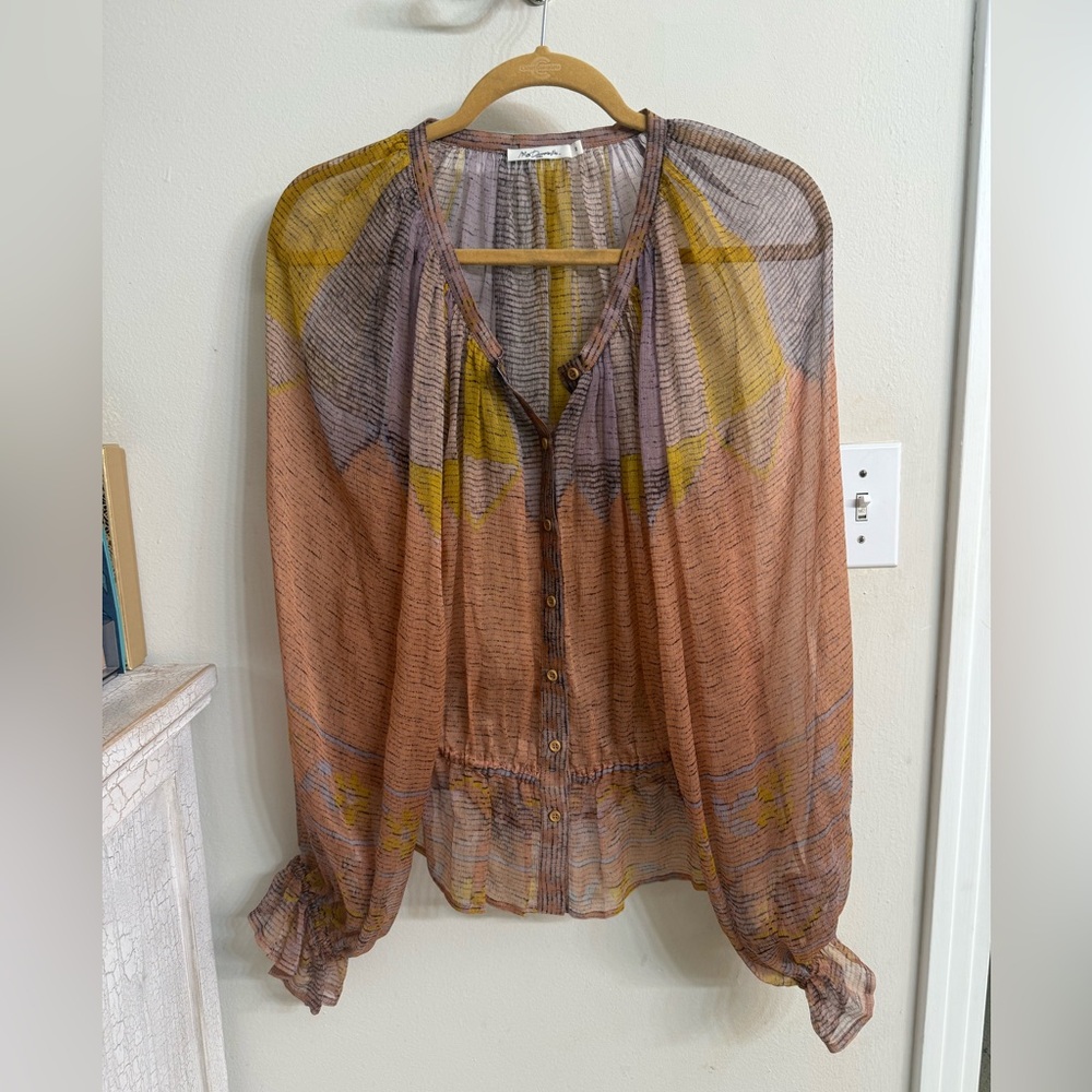 Mes Demoiselles Balao Blouse in Poudre size M/L